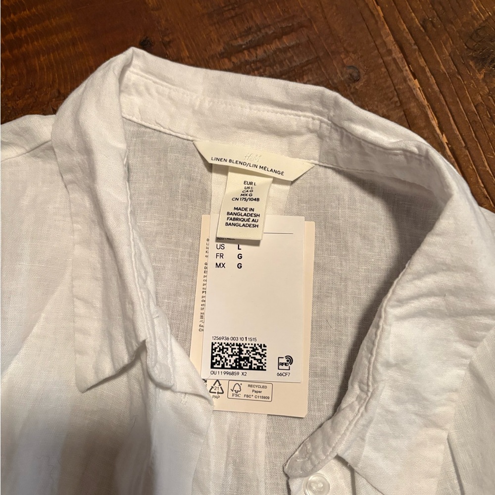 H&M White Blouse - Picture 2 of 4